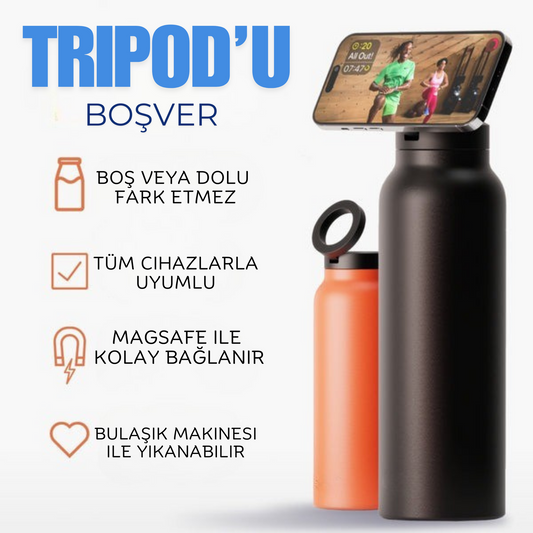 Aquablaster Manyetik Su Şişesi